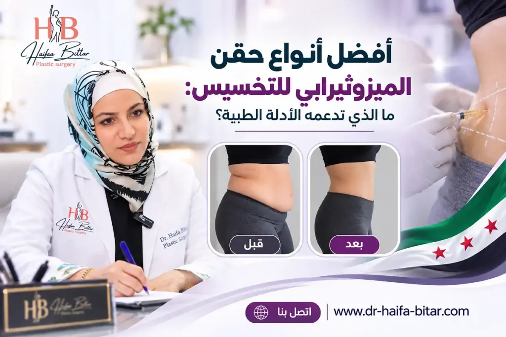 أفضل أنواع حقن الميزوثيرابي للتخسيس